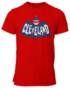 Cleveland Baseball BatWahoo Unisex T-Shirt - Picture 1 of 10