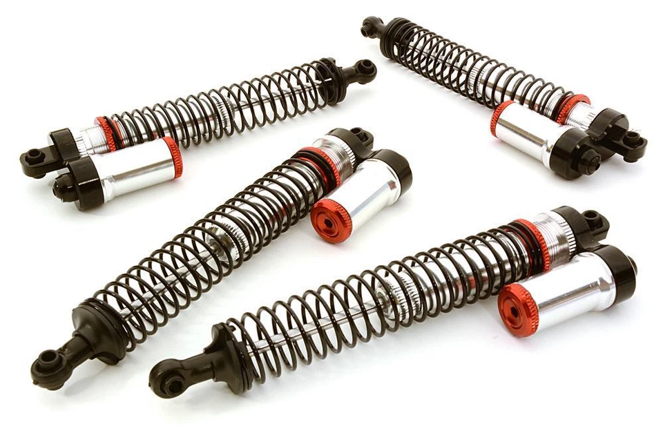 Billet Machined Piggyback Shock Set for HPI 1/10 Scale Crawler King - Image 1 of 1