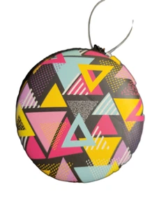 Zippered Tech Case - New - Triangles on Black - Imagen 1 de 2