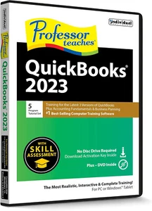 Professor Teaches QuickBooks 2023 Tutorial Set for Windows PC - Picture 1 of 1