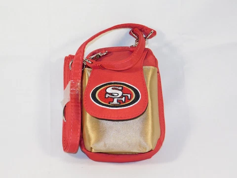 San Francisco 49ers Purse Plus Touch Phone ID Wallet Charm 14 Gift Bag Compact Cover