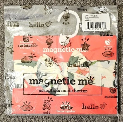 Diadema magnética con lazo modal de vacaciones gnomo talla única para bebé niña Navidad Foto 1 de 4