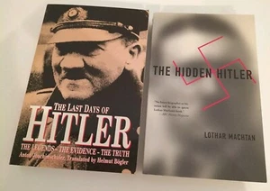 Last Days of Hitler By Joachimsthaler + Hidden Hitler By Lothar Machtan 2 Books - Picture 1 of 10