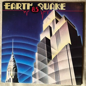 EARTH QUAKE - "8.5." NEAR MINT. NEVER PLAYED. VINYL GATE FOLD LP. 1976. USA - Picture 1 of 8