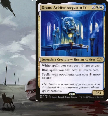Grand Arbiter Augustin IV STAX Commander Deck MTG EDH Ready-to-Play Magic Blue - Image 1 of 4