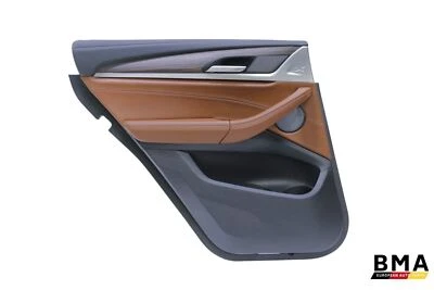 宝马 X4M F98 左后 Tartufo 棕色皮革门板组件 2020 - 2024 原始设备制造商 — 第 1/4 张图片