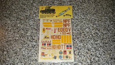 SET KIT DECALS ESCI N.50 AEREI  1:72 HANDLEY PAGE HALIFAX NUOVO SIGILLATO SEALED - Immagine 1 di 2