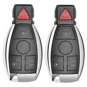 2X Replacement Remote Smart Key Fob BGA & NEC for Mercedes Benz A B C S SL Class - Picture 1 of 5