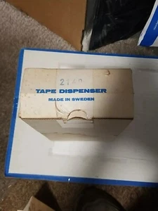 NEW Handheld Tape Dispenser #2140 2 inch. Made In Sweden. Red. New In Box With - Picture 1 of 8