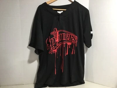 Camisa Lowell Spinners SGA Halloween Nueva en Bolsa Para Hombre XL Camisa Negra Foto 1 de 4