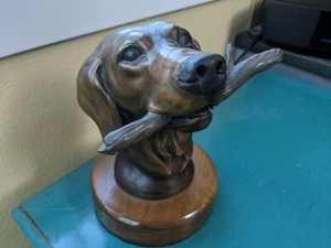 Rip Caswell Bringing It Home Bronze Dog Sculpture 25/50 signed - Picture 1 of 10