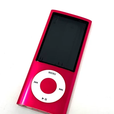 Apple iPod nano 5ta Generación Rosa 8GB A1320 MC050LL/A MP3 - Probado - BATERÍA DEFECTUOSA Foto 1 de 4