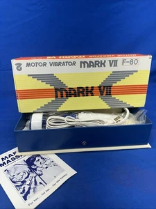 VTG Teranishi Motor Vibrator D F-80 Wand Massager & Attachment Japan Brand NEW - Picture 1 of 8