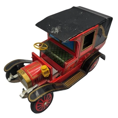 Vintage ALPS car Tin toy. Early Limousine MD166 Unique Collectible Rare - Image 1 of 4