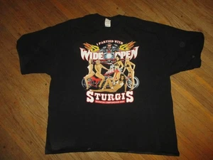 CAMISETA REVISTA MOTOCICLISTA 3XL de colección STURGIS ABIERTA DAVID MANN Art 2006 - Imagen 1 de 6