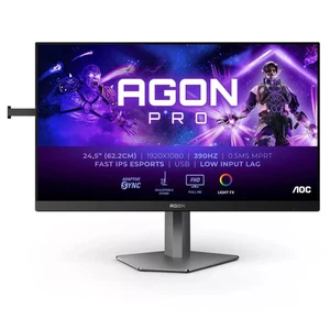 AOC AGON AG256FS 24.5" IPS Full HD 390Hz 1ms Height Adjustable Gaming Mo AG256FS - Picture 1 of 6