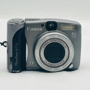 Canon PowerShot A710 IS 7.1MP Digital Camera 6X Optical Zoom Image Stabilizer - Picture 1 of 10