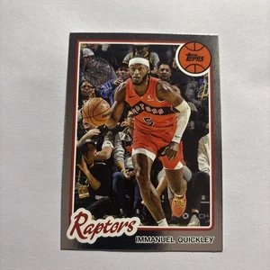 2025-26 Topps #80BK-8 Immanuel Quickley 1980-81 Topps Basketball - Picture 1 of 2
