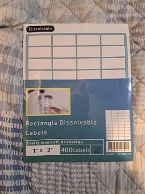 Etiquetas solubles Foto 1 de 2