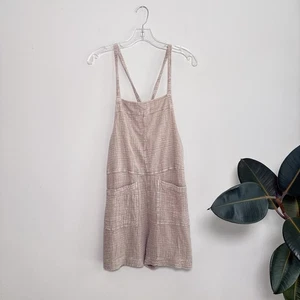 Pantalones Cortos Para Mujer Caballete Sueltos Beige Gasa Arrugada Mamelucos Cortos Boho Talla S - Imagen 1 de 8