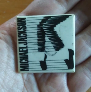 RARE Vintage ~ Michael Jackson MJJ Productions ~ Promo Pin Pinback Button Badge - Picture 1 of 10