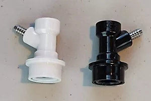 Disconnessione blocco sfera (coppia gas ingresso, bevande fuori) collegamento spinato SPEDIZIONE GRATUITA - Foto 1 di 2