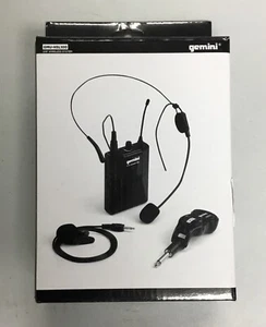 Gemini GMU-HSL100 UHF Wireless Hands Free Microphone System - Picture 1 of 6
