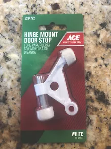 Ace 5294772 Hinge Mount Door Stop White FREE SHIPPING - Picture 1 of 2