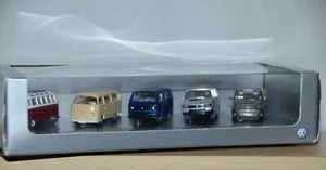 Wiking - VW - Set modellini auto T1-T5 - Transporter - 1:87 - IMBALLO ORIGINALE - - Foto 1 di 6