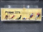 Vintage Preiser HO Gauge Figures No 279 In Case