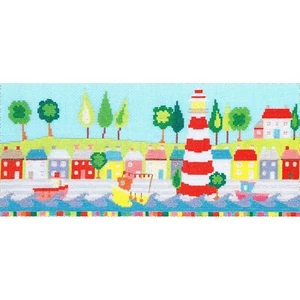 Cross-stitch kit bothy threads XCR4 Funky Lighthouse - Imagen 1 de 6