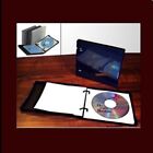 UniKeep CD/DVD 5 Disc Storage Wallet Black w/5 pages