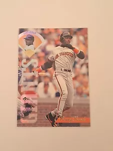 1995 Donruss Leaf Barry Bonds #279 San Francisco Giants In Toploader - Picture 1 of 5