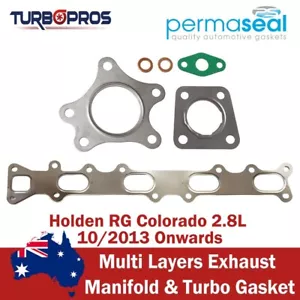 Kit de colector de escape Permaseal y junta turbo para Holden RG Colorado 2,8 L 10/2013- - Imagen 1 de 5