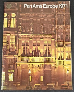 Pan Am's Europe - 1971 - Vintage Guide  Airline Souvenir Booklet - Picture 1 of 14