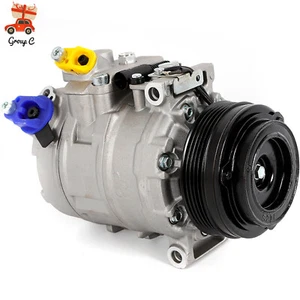 For 2003 2004 2005 2006 Bmw X5 3.0L V6 Co 10837c A/C AC Compressor W/ Clutch - Foto 1 di 12
