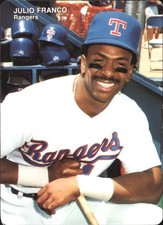 1990 Rangers Mother's #10 Julio Franco 