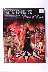 Iron Maiden Sheet Music Book Bruce Dickinson Notes + TAB Dance Of Death 2003 - Picture 1 of 15