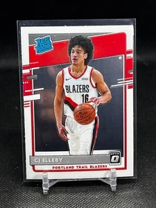2020-21 Donruss Optic Basketball Rated Rookie CJ Elleby #195 RC Trail Blazers - Picture 1 of 2