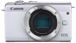 Canon Spiegellose Spiegelreflexkamera EOS Kiss M2 Body weiß KISSM2WH-BODY-A - Bild 1 von 1