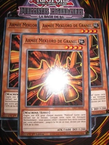 YU-GI-OH! COM PLAYSET (LOT DE 3) ARMEE MEKLORD DE GRANEL LED7-FR048 NEUF FRENCH - Picture 1 of 1