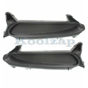 For 10-11 Mazda3 (2.0L & 2.5L) Front Bumper Cover Grille Textured Black SET PAIR - Picture 1 of 7