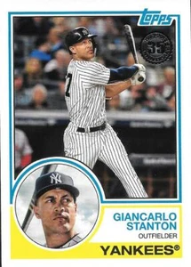 Aggiornamento Topps 2018 GIANCARLO STANTON 1983 Topps 35° - NY YANKEES - #83-28  - Foto 1 di 1