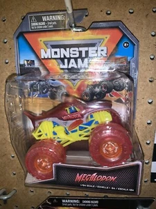 Spin Master Monster Jam MEGALODON Red Series 37 Street Treats 1/64 Diecast 2024 - Picture 1 of 1