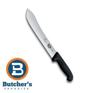Butcher's Victorinox Fibrox Black Bullnose Round Tip Knife 36cm | 5740336 - Picture 1 of 1