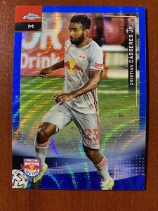 Cristian Casseres Jr. 2021 Topps Chrome MLS Blue Refractor /199 SP Read ! - Picture 1 of 2