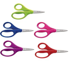 NIP 5 - Fiskars 5" Scissors for Kids Pointed Tip Safety Edge Teacher Recommended - Bild 1 von 1