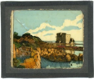Diapositive lanterne magique? SAINT-HONORAT vers 1880 - Picture 1 of 2