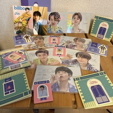 BTS goods lot of set jin Bangtan Card photo Jin-kun billboard photo