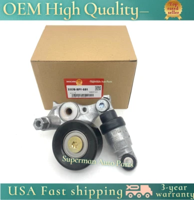 OEM Belt Tensioner Assembly For 2017-2024 Honda Civic Accord Acura RDX TLX 2.0L - Image 1 of 4